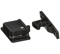 Southco C3-810 Series Passivated Plastic Grabber Catch Side Mount Concealed Push-To-Close Latch with Black Spring, 44N Pullup, Black
