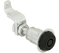 Southco E3-15-15 Series Vise Action Powder Coated Zinc Alloy Tool Operated Compression Latch with Tubular Key Head, Non-Locking, 0.45"-1.07"/2.61"-3" Grip Range, Black (Pack of 10)