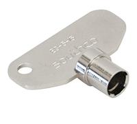 Southco E3-5-15x6 E3 5-15 Series Vise Action Nickel Plated Steel Large Compression Latch Tubular Key, 1-35/64" Length x 1-31/32" Width (Pack of 6)