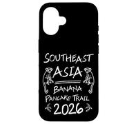 Southeast Asia Banana Pancake Trail 2026 Backpacker Gift Case for iPhone 16