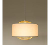 Southeast Asia Hand Woven Rattan Pendant Lights, Chandeliers for Bedrooms Decorations,Adjustable Height Art Wicker Hanging Light Fixture