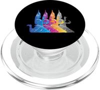 Southeast Asian Colorful Traditional Dance Thailand Cambodia PopSockets PopGrip for MagSafe