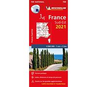 Southeastern France 2021 - Michelin National Map 709: Maps