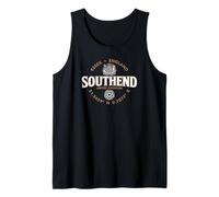 Southend Essex England Coordinates Label 2C Tank Top