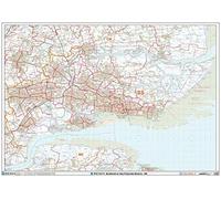 Southend on Sea - SS - Postcode Wall Map - Paper