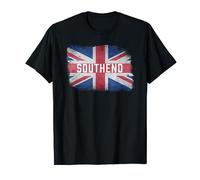 Southend | United Kingdom British Flag Vintage UK Souvenir T-Shirt