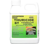 Southern Ag Thuricide BT Caterpillar Control, 16oz - Pint - Organic Bacillus Thuringiensis Spray for Worms, Caterpillars & Garden Pest Control - Safe for Vegetables, Fruits & Ornamentals