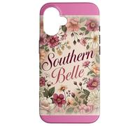 Southern Belle Floral Design Case for iPhone 16