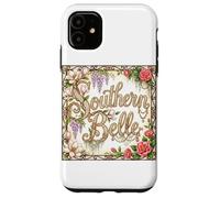 Southern Belle with Flowers Case for iPhone 11
