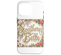 Southern Belle with Flowers Case for iPhone 16 Pro