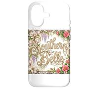 Southern Belle with Flowers Case for iPhone 17