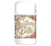 Southern Belle with Flowers Case for iPhone 17 Pro