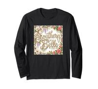 Southern Belle with Flowers Long Sleeve T-Shirt