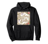 Southern Belle with Flowers Pullover Hoodie