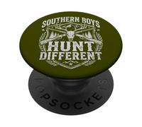 Southern Boys Hunt Different Vintage Hunting Season PopSockets Adhesive PopGrip