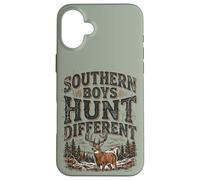 Southern Boys Hunt Different Vintage Hunting Whitetail Case for iPhone 16 Plus