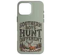 Southern Boys Hunt Different Vintage Hunting Whitetail Case for iPhone 16 Pro Max