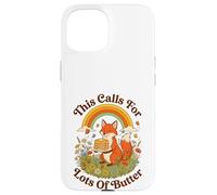 Southern Breakfast Butter Lover Foodie Chef Humor Case for iPhone 15
