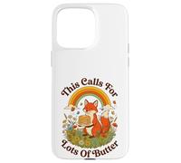 Southern Breakfast Butter Lover Foodie Chef Humor Case for iPhone 15 Pro Max