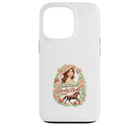 Southern Charm Derby Belle 2026 Floral Horse Style Case for iPhone 13 Pro