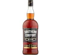 Southern Comfort Black, Whiskey Liqueur, 1 Litre, 40% ABV, Smooth Blend of Whiskey with Deep Aromas of Coffee, Cocoa, Vanilla and Ripe Fruit, Original Recipe from New Orleans, Gift Idea