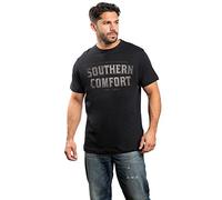 Southern Comfort Men's Soco Logo T Shirt, Black, 12 UK