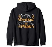 Southern Cornbread Funny Bread Pun Bread Baking Lovers Baker Zip Hoodie