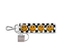 Southern Couture Novelty Beaded Keychain Accessory For House and Car Keys Smiley Faces