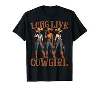 Southern Cowgirls Long Live Howdy Rodeo Love Country African T-Shirt