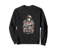 Southern Derby Gentleman 2026 Floral Equestrian Style Sweatshirt