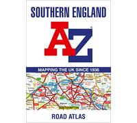 Southern England A-Z Road Atlas - 13th Revised edition - Harper Collins Publishers