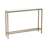 Southern Enterprises Darrin Narrow Console Table, 36" W, gold
