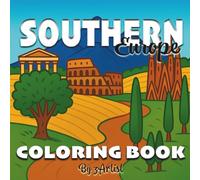 Southern Europe Coloring Book