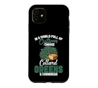 Southern Foodie Cornbread Lover Eat More Collard Greens Case for iPhone 11