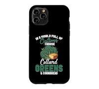 Southern Foodie Cornbread Lover Eat More Collard Greens Case for iPhone 11 Pro