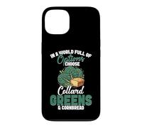 Southern Foodie Cornbread Lover Eat More Collard Greens Case for iPhone 13