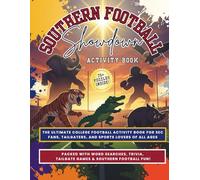 Southern Football Showdown Activity Book: The Ultimate College Football Activity Book for SEC Fans, Tailgaters, and Sports Lovers of All Ages