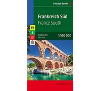 Southern France Road Map: Wegenkaart 1:500 000