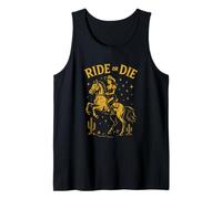 Southern Gal - Ride or Die - Country Western Vintage Rugged Tank Top