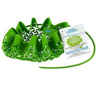 Southern Homewares Silicone Cooking Set Boil Over Spill Guard 10-inch Mesh Boiling Bag Raised Silicone Baking Sheet Green Combo Set (1, One Pack)