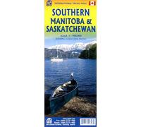 Southern Manitoba / Southern Saskatchewan: ITM Travel Reference Map 1:900000