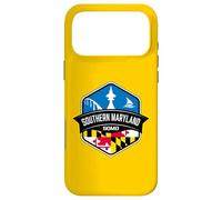 Southern Maryland Logo with MD Flag Design Souvenir Case for iPhone 17 Pro Max