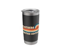 Southern Retro 70s 80s Sunset Stripe Stainless Steel Insulated Tumbler