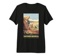 Southern Rhodesia/Zimbabwe Poster Premium T-Shirt