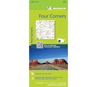 Southern Rockies - Zoom Map 175: Arizona-Colorado-New Mexico-Utah (Michelin USA, 175)