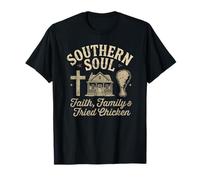 Southern Soul - Faith, Family, Fried Chicken Culture T-Shirt