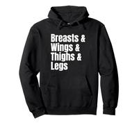 Southern Style Food Fried Chicken Ingredient List Pullover Hoodie