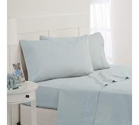 Southern Tide 1S36738 Cotton Twill Full Size Sheet Set, Blue
