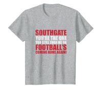 Southgate You’re The One Football T-Shirt, Youth, Heather Grey, Small