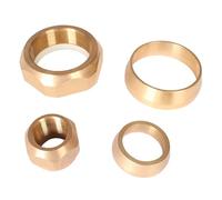 SouthMarine Boat Engine 805100 805100T 18-3784 Thrust Washer, 805101T Thrust Hub, 11-859131 8M0105210 862907 18-3786 Propeller Nut for Mercury Mercruiser Quicksilver Outboard Motor Bravo 3 Prop Shaft
